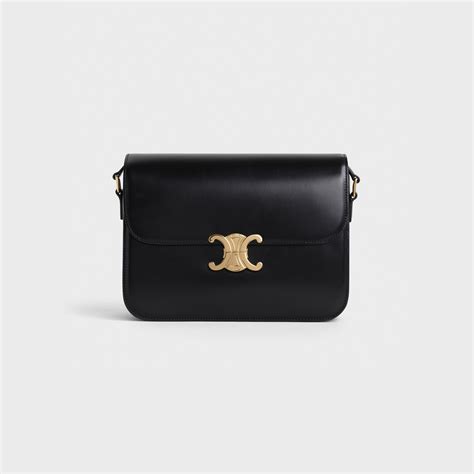 sac celine triomphe noir|Celine sacs femme.